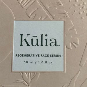 Oil regenerative face serum organic / revitalizing eye serum organic